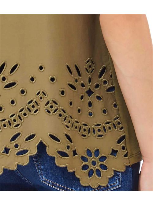 Liu Jo t-shirt verde LIU JO | WA5167T4853/X0680